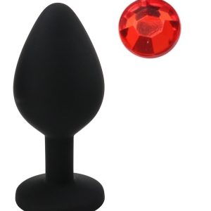 black-silicone-analplug