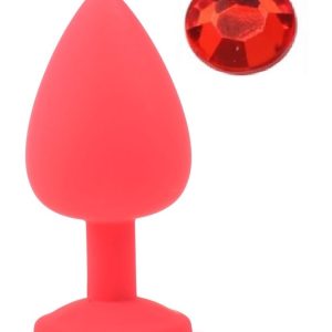 large-red-buttplug