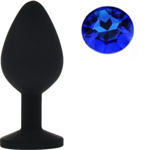 medium-black-silicone-plug1