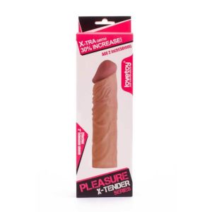 prelungitor-penis-pleasure-x-tender-penis-sleeve-3-flesh-19cm4704